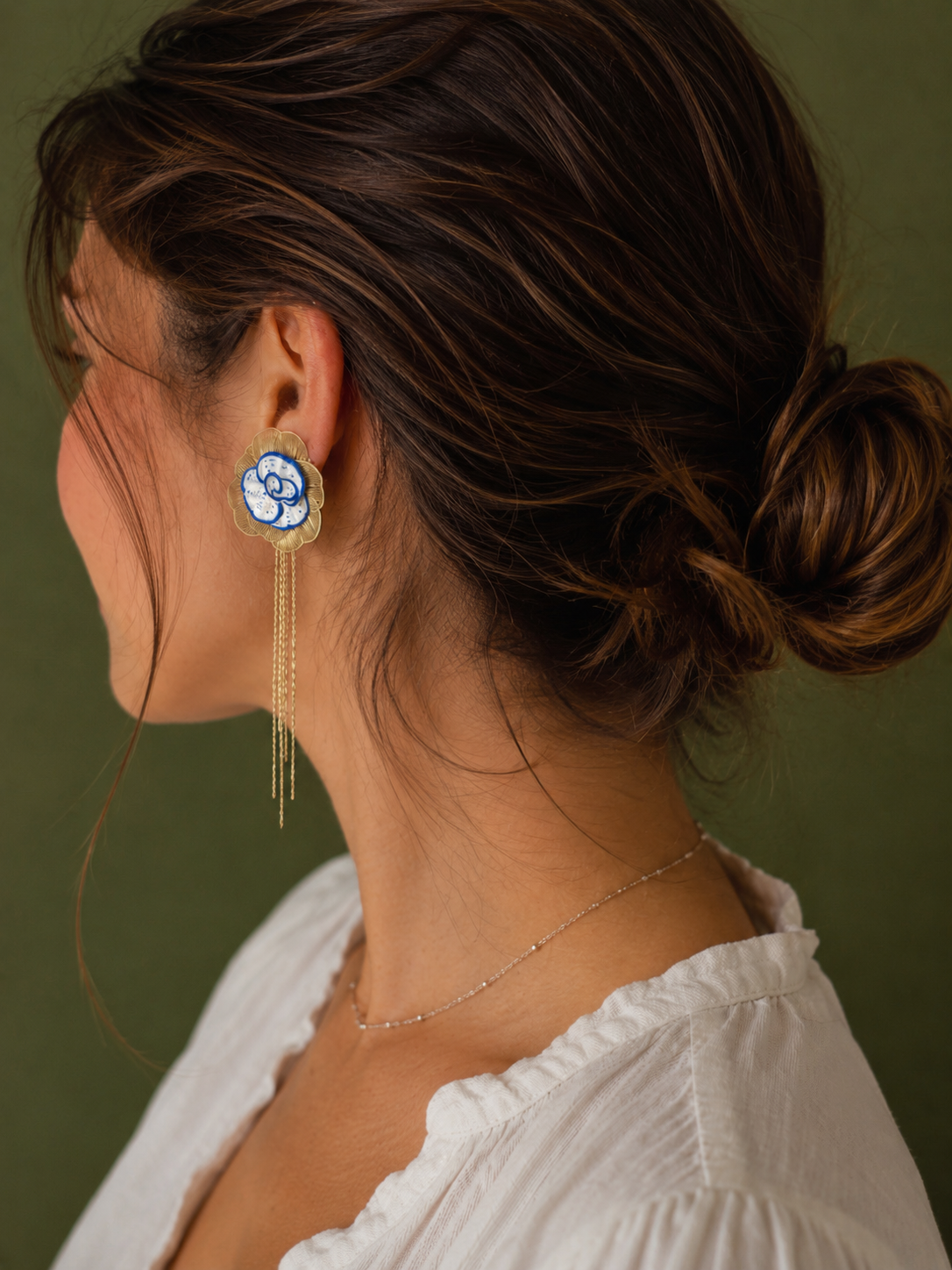 Pendientes Clavel Multiposición - Imagen 11